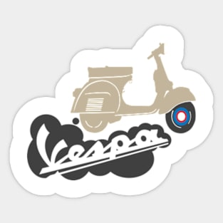 vespa classic Sticker